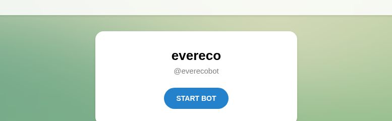 скриншот: @everecobot